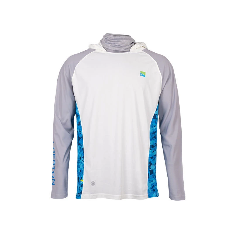 Preston Innovations Performance Hooded UPF-40 Sun Shirt